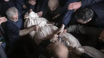 تصاویر؛ خاکسپاری پیکر فرمانده کل سپاه