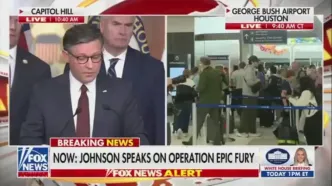 رئیس مجلس نمایندگان آمریکا: جنگ ایران رو به پایان است