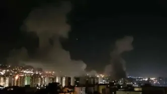 شنیده شدن انفجارهای مهیب در نقاط مختلف تهران