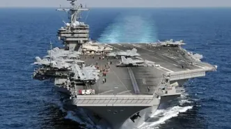 ناو هواپیمابر بوش برای دفاع از اسرائیل به مدیترانه می‌رود