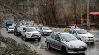 آخرین وضعیت جاده های کشور امروز جمعه/ بارش برف و باران در بعضی محورها