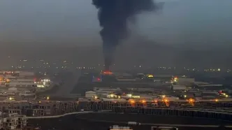 دومین روز از پاسخ نظامی ایران به حملات آمریکا و اسرائیل/ ستون دود از محل حملات ایران به فرودگاه اربیل و پایگاه آمریکا/ انفجارهای متعدد در بندر ایلات اسرائیل