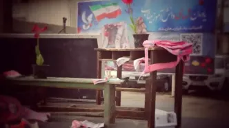 یادمان شهدای دانش آموز میناب در منطقه آزاد انزلی به اجرا در آمد