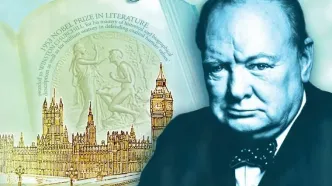 عکس حیوان به جای عکس چرچیل | جنجال تغییر اسکناس‌ها در انگلیس