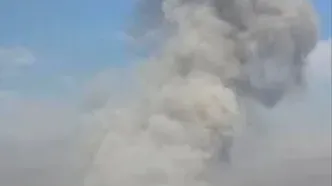 عکسی از شهرداری منطقه ۱۸ تهران پس از حمله صبح