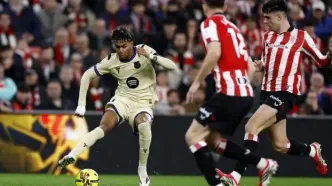 برد حداقلی بارسلونا در بیلبائو