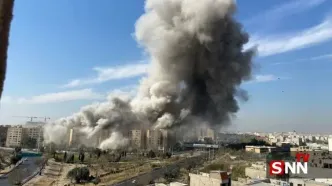 تصاویری از حمله آمریکا به شهرک شهید بروجردی