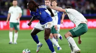 ایتالیا 2-0 ایرلند شمالی ؛ آتزوری یک قدم تا جام جهانی