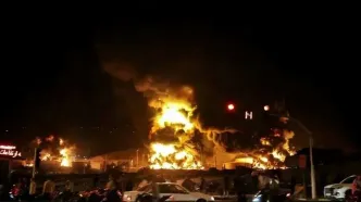 مناطقی از تبریز مورد حمله قرار گرفت