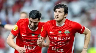 در حضور 20 دقیقه‌ای سردار آزمون؛ شباب الاهلی از صعود به فینال بازماند