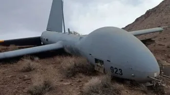 پهپاد هرمس اسرائیل در استان مرکزی منهدم شد