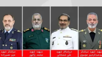 تصاویر فرماندهان شهید نیروهای مسلح