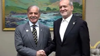 پزشکیان با نخست وزیر پاکستان گفتگو کرد