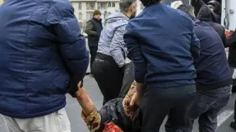 تصاویر دلخراش از حمله موشکی امروز به اتوبان شهید باقری