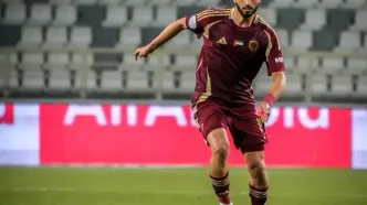 الوحده با حضور هافبک ایرانی مغلوب العین شد