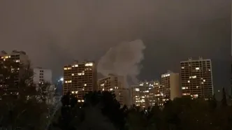 امشب کدام نقاط تهران مورد حمله قرار گرفت؟