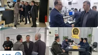 بازدید و نظارت مدیران بانک تجارت بر عملکرد شعب