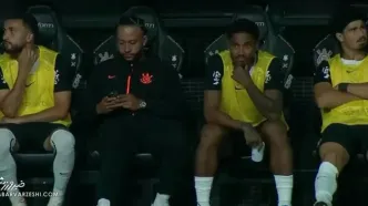 ویدیو| دعوای کادر فنی با ستاره تیم؛ استفاده از گوشی حین بازی!