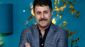 هومن حاجی عبداللهی و جناب خان کنار کودکان مجروح