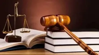 دادگستری لارستان هدف حمله قرار گرفت