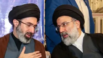 آیت‌الله سیدمجتبی خامنه‌ای و ابراهیم رئیسی در یک قاب + عکس