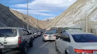 جاده چالوس دوطرفه شد