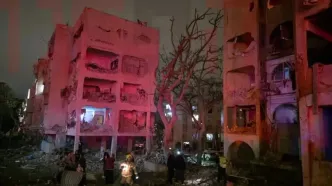 شهر عراد با یک موشک ویران شد