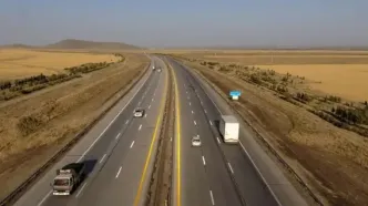 اتوبان قزوین- زنجان مسدود شد