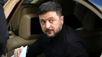 زلنسکی: پهپادهای ایرانی حاوی قطعات روسی است