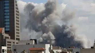 صدای انفجار در شرق تهران