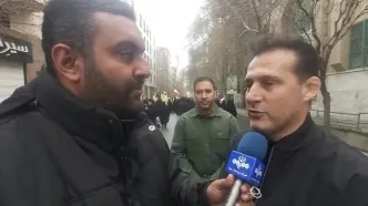 میراسماعیلی: در خیابان هستیم و از نظام جمهوری اسلامی دفاع می‌کنیم (ویدیو)