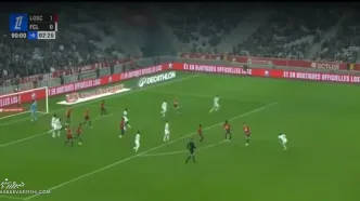 ویدیو| توپ اوج گرفت و در کنج دروازه سقوط کرد؛ سوپرگل تماشایی در لیگ فرانسه