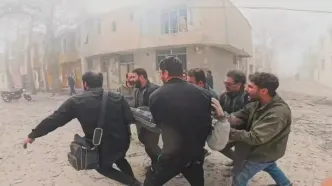 تصاویری از مناطق مسکونی خرم‌آباد پس از حمله