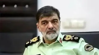 تصویری تازه از رادان در لباس نظامی در راهپیمایی امروز