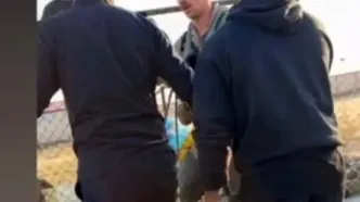 لحظه سقوط جنگنده آمریکایی در آتش پدافند ایران + ویدئو