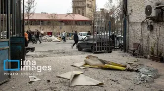 حمله جنگنده‌های آمریکایی-صهیونی به نقاطی در اطراف میدان انقلاب تهران