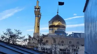 آسیب به حسینیه اعظم زنجان درپی حمله هوایی