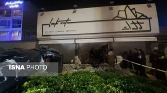 تصادف عجیب چند خودرو در بلوار وکیل آباد مشهد