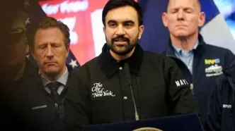 حادثه امنیتی خطرناک مقابل منزل مسکونی شهردار نیویورک