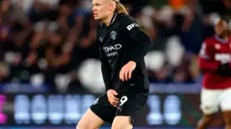 مهاجم نروژی در خشکسالی گل