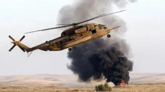 یک فروند بالگرد قطر در آب‌های خلیج فارس سقوط کرد