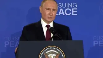 پیام تسلیت پوتین به رهبر انقلاب در پی شهادت علی لاریجانی