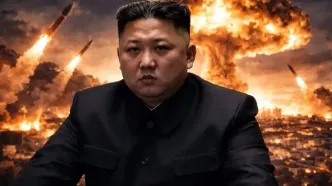 کیم دوباره ترامپ را تهدید کرد | «دکمه هسته‌ای روی میز من است!»