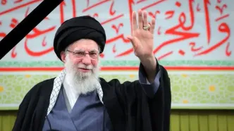 تشییع نمادین رهبر انقلاب در حرم امام موسی کاظم در سامرا/ ویدئو