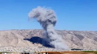 حمله به سپاه و فرمانداری شهرستان ایوان در استان ایلام/ ویدئو