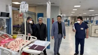 معاون قضایی دادستانی کل کشور از مجروحان جنگ تحمیلی آمریکایی- صهیونی عیادت کرد