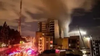 بیمارستان گاندی مورد حمله قرار گرفت/ پرستاران در حال انتقال نوزادان