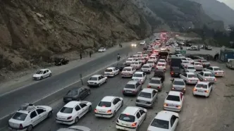 ترافیک سنگین در محور‌های ورودی به مازندران