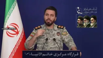 سخنگوی خاتم‌الانبیا: هی ترامپ تو اخراجی!