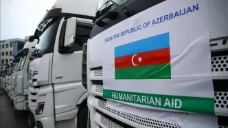 جمهوری آذربایجان کمک‌های بشردوستانه به ایران ارسال کرد